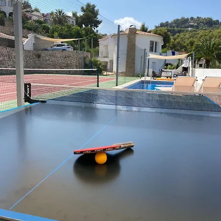 Sara 10 - Free Wifi, Chill-out, Private Pool, Private Tennis Court - By Villamar Villa Benissa