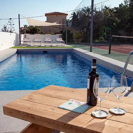Sara 10 - Free Wifi, Chill-out, Private Pool, Private Tennis Court - By Villamar * Benissa